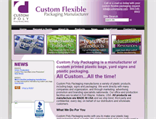 Tablet Screenshot of custompoly.com